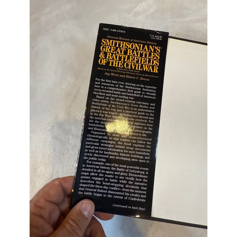 Smithsonian's Great Battles & Battlefields of the Civil War Hardcover 1st
